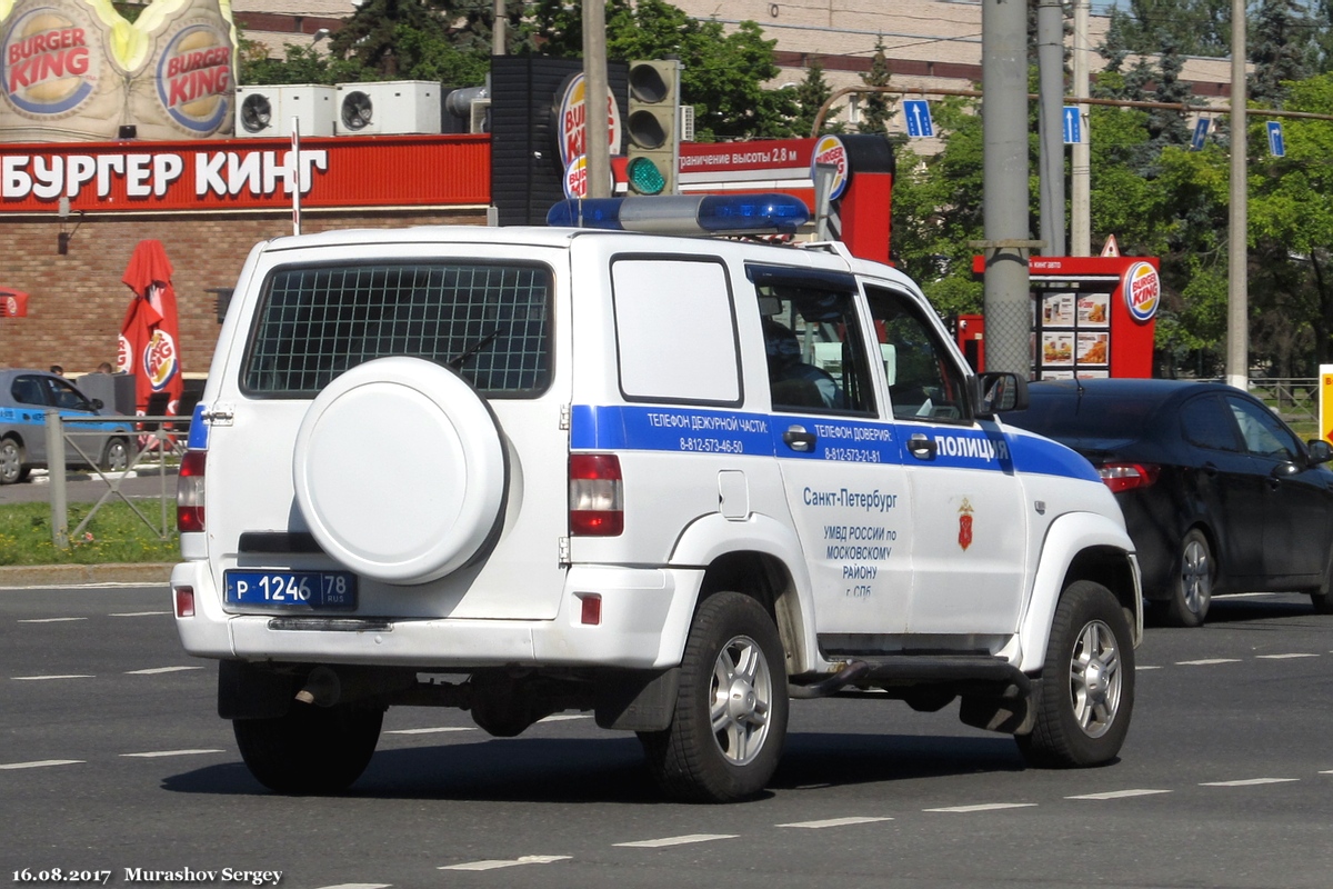 Санкт-Петербург, УАЗ-3163 "Patriot" № Р 1246 78