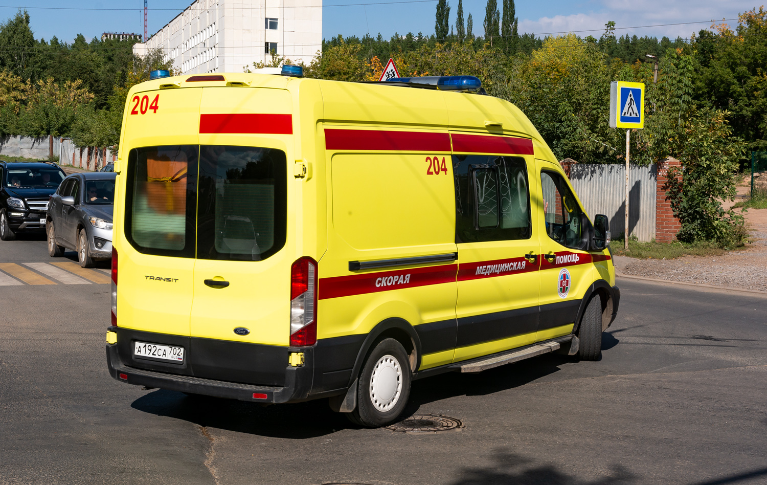 Башкортостан, Ford Transit FBD [X2F.ESG] № 204
