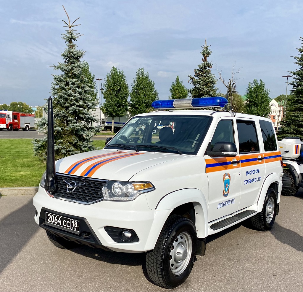 Транспорт силовых ведомств РФ, УАЗ-3163 "Patriot" № 2064 СС 18