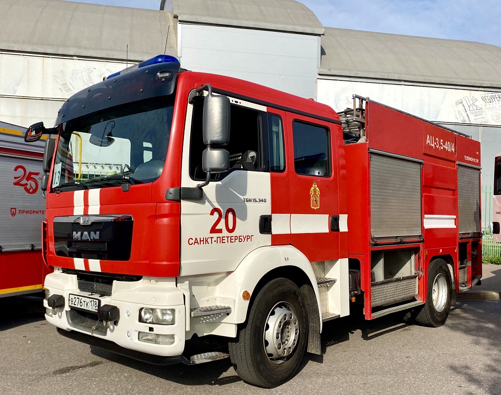 Санкт-Петербург, АЦ-3,5-40/4(MAN TGM) № В 276 ТК 178