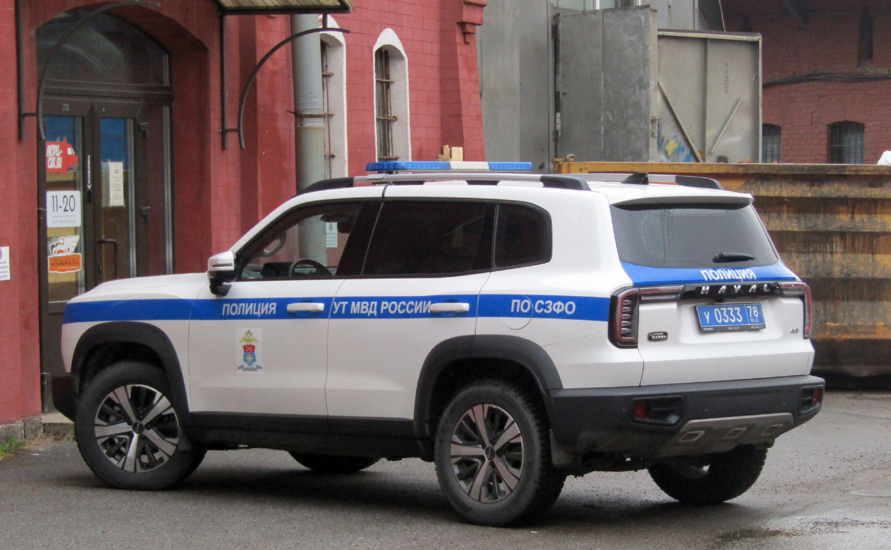 Санкт-Петербург, Haval Dargo [XZG] № У 0333 78