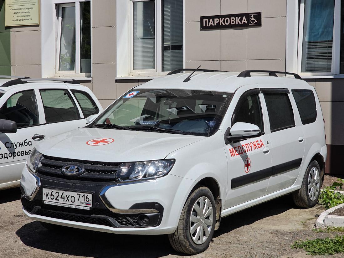 Татарстан, Lada Largus № К 624 ХО 716