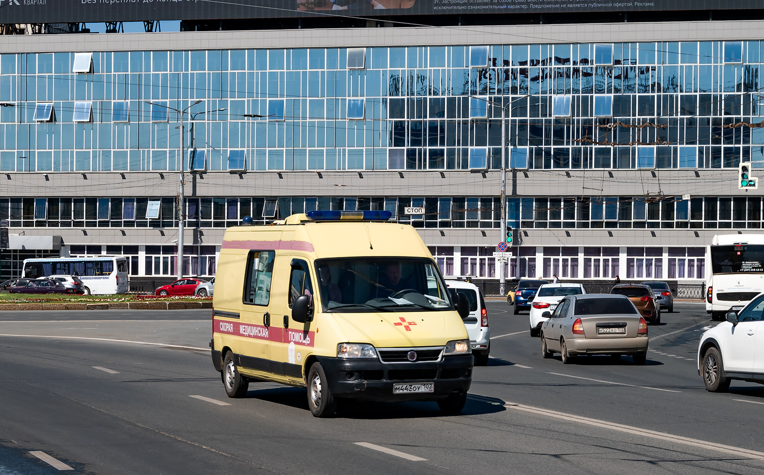 Башкортостан, Автодом-2857-10 № М 443 ОУ 102