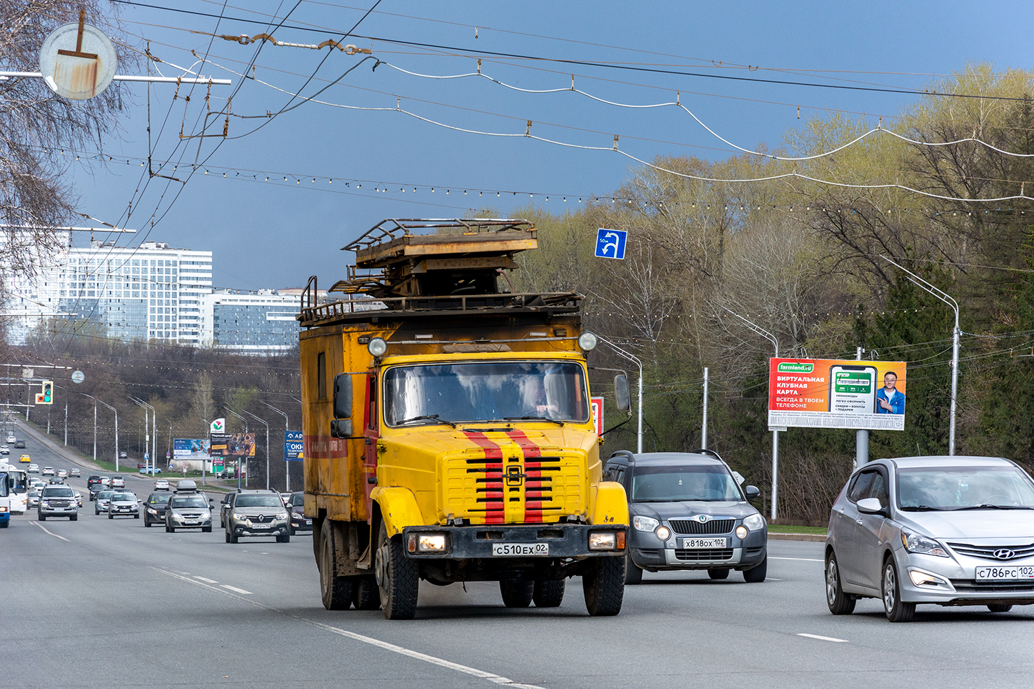 Башкортостан, ПСС-121.8,5Э (АП7М-01) [485100,27] № С 510 ЕХ 02
