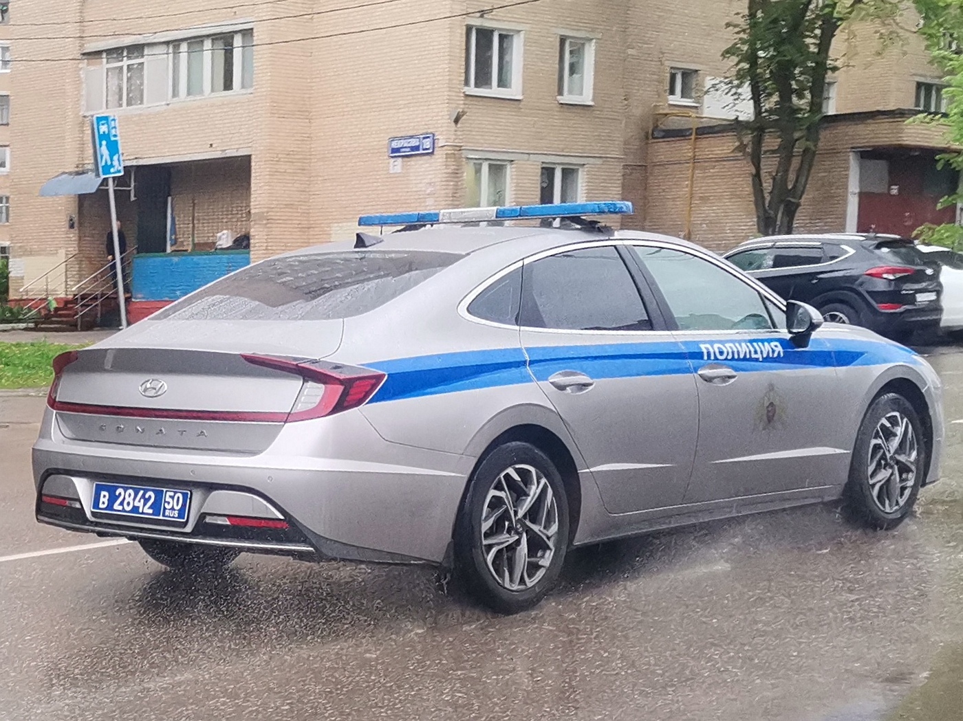 Московская область, Hyundai Sonata VIII (DN8) [XWE] № В 2842 50