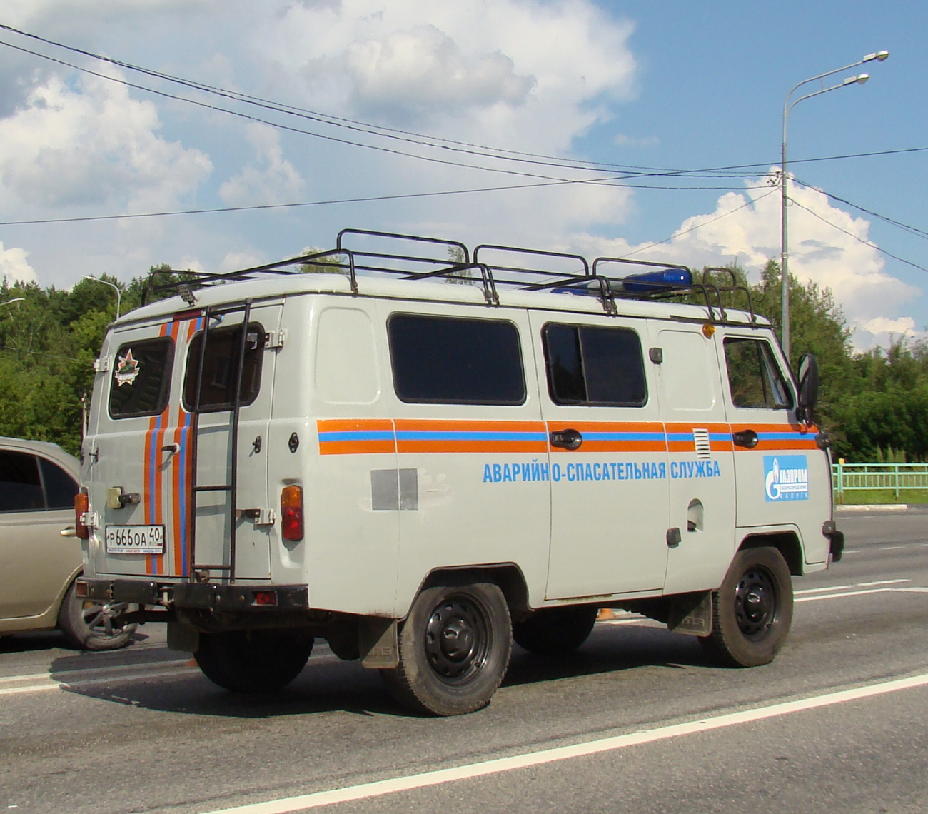 Калужская область, УАЗ-390995 № Р 666 ОА 40