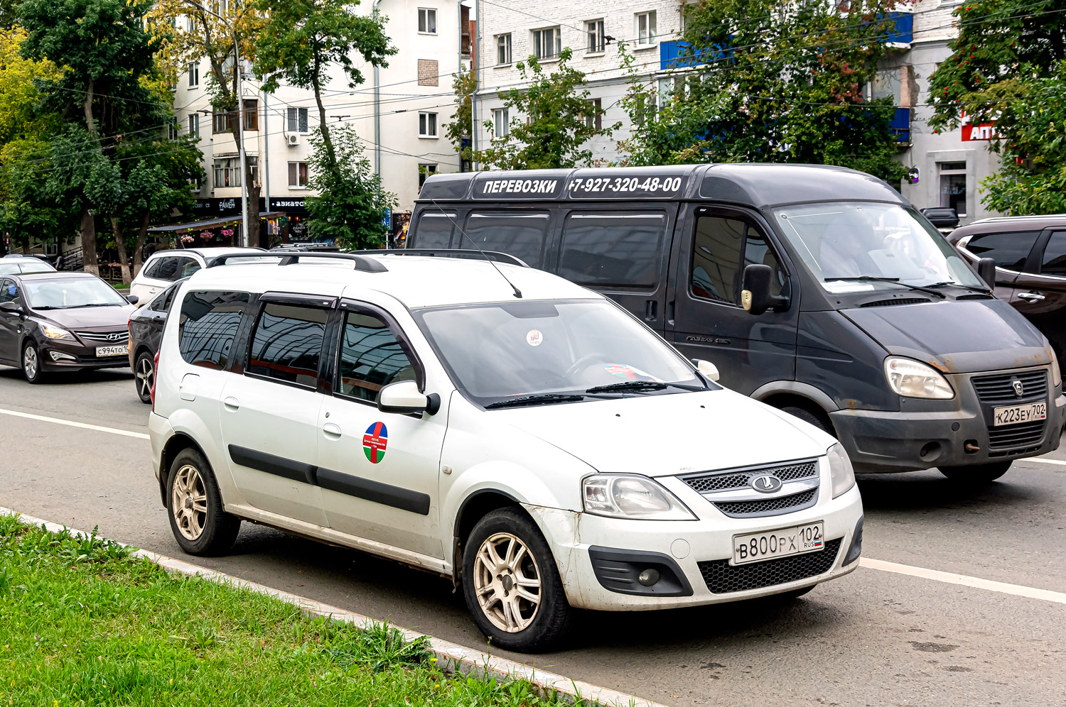 Башкортостан, Lada Largus № В 800 РХ 102